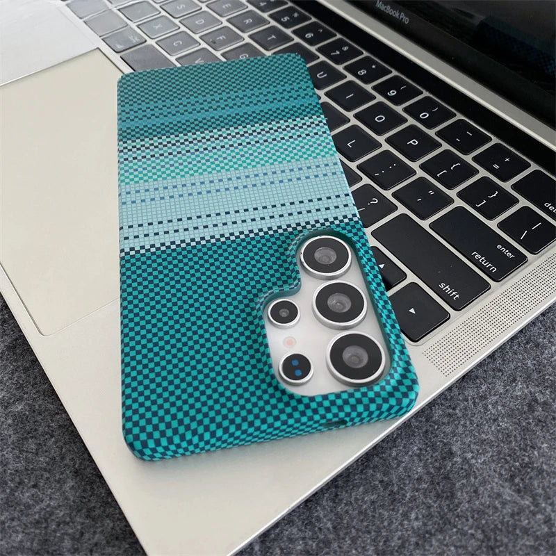 Slim Stripe Wireless Charging Magnetic Case For Samsung