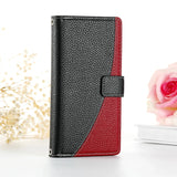 Leather Card Wallet Flip Case for Samsung
