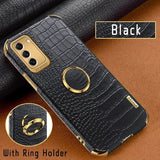 Crocodile Pattern Leather Phone Case For Samsung