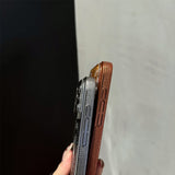 Hollowed-Out Heat-Dissipating Electroplated Magnetic Hard Case for IPhone