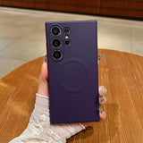 Liquid Silicone TPU Magnetic Shockproof Soft Case for Samsung