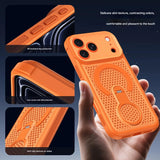 Cooling Ring Kickstand Magnetic Case for iPhone