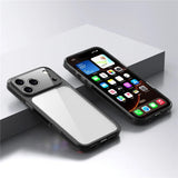 Transparent Shockproof Hard Phone Case for iPhone