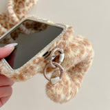 Rabbit Ear And Leopard Print Phone Case for IPhone