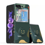 Smiley Liquid Silicone Kickstand Case for Samsung