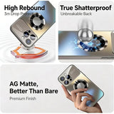 Magnetic Lens Full-Coverage Anti-Drop Phone Case for IPhone