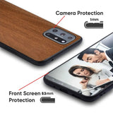 Stylish Premium Wood Grain PU Case for Samsung