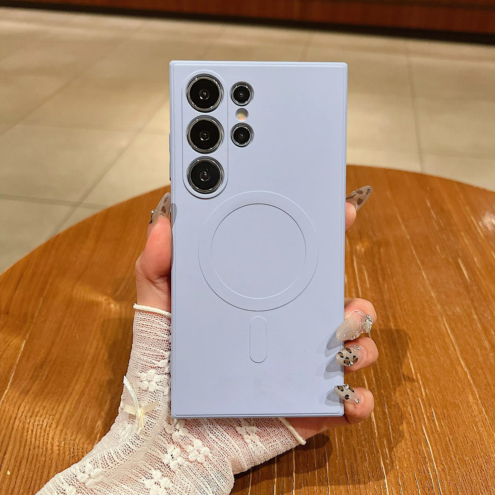 Liquid Silicone For Magsafe Magnetic Case for Samsung