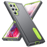 3 in 1 Shockproof Heavy Duty Anti-Scratch Stand Phone Case for Samsung