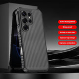 Premium Vertical Stripe Design Shockproof Phone Case for Samsung