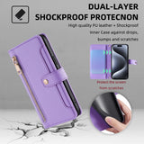 Multifunctional Crossbody Wallet Card Holder Leather Case for iPhone