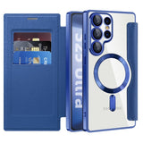 Card Slot Electroplated Ultra-Thin Phone Case for Samsung