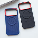 Diamond pattern magnetic case for iPhone