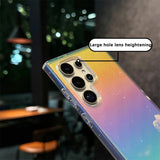Luxury Diamond Sequin Transparent Magnetic Case For Samsung