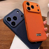 Frosted Fabric Magnetic Full Bumper Phone Case For iPhone