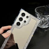 Diamond Touch-up Mirror Phone Case for Samsung
