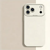 Square Liquid Silicone Silky Feel Soft Phone Case for iPhone