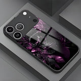 Dark Gothic Skull Pattern Glossy Case for iPhone