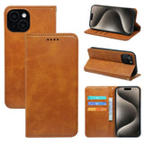 Leather Magnetic Flip Phone Case for Samsung