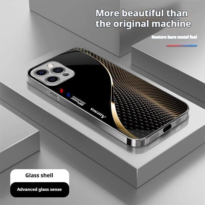 Gradient Glass Phone Case for iPhone