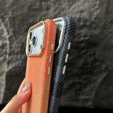 Kevlar Matte Magnetic Shockproof Case for iPhone