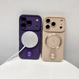 Full-Cover with Stand Magnetic Case for iPhone