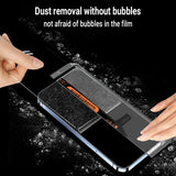 Oleophobic Coating Dust Free Installation Privacy Screen Protector for iPhone