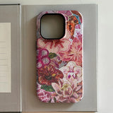luxury Polka Dots Double-layer Phone Case for iPhone
