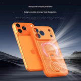 Cooling Ring Kickstand Magnetic Case for iPhone