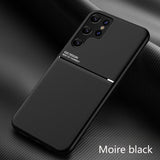 Leather Texture Magnetic Case For Samsung