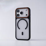 New Skin-Feel Frosted Magnetic Large Window Phone Case for IPhone