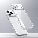Transparent Shockproof Hard Phone Case for iPhone
