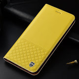 Business Genuine Leather Flip Card Slot Case for iPhone