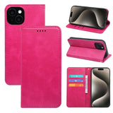 Leather Magnetic Flip Phone Case for Samsung