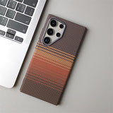 Carbon Fiber Texture Magnetic Case For Samsung