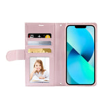 Minimalist Leather Wallet Case with Lanyard for iPhone