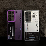 Fashion Game Plating Sliver Shockpoof Matte Case For Samsung