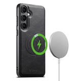 Magnetic Wireless Charging Leather Phone Case Suitable for Samsung
