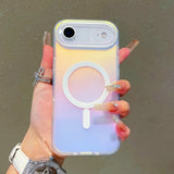 Gradient Colors Sun Set Sky Magnetic Matte Phone Case for Iphone