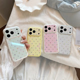 Polka-Dot Shockproof Case for iPhone