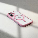 New Matte Clear Magnetic Phone Case for iPhone