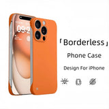 Ultra Thin Minimalist Borderless Phone Case For iPhone