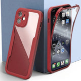 360 Full Body Protection Transparent Case for iPhone