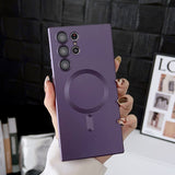 Luxury Magnetic Wireless Charge Case For Samsung