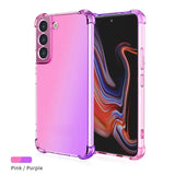 Gradient Airbag Shockproof TPU Case for Samsung