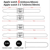 Silicone Strap For Apple Watch band