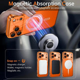 Clear Plating Soft TPU Drop Magnetic Phone Case for iPhone