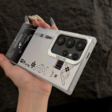 Fashion Game Plating Sliver Shockpoof Matte Case For Samsung