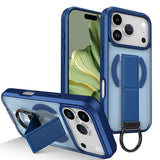 Creative Ring Holder Stand Compatible MagSafe Charging Case For iPhone