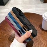 Matte Magnetic Clear Hard Case for iPhone